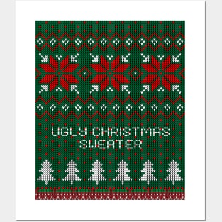 Ugly Christmas Sweater Posters and Art